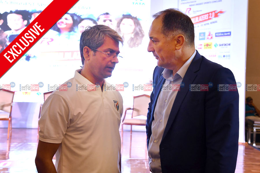India head coach Igor Stimac and AIFF president Kalyan Chaubey dusted all alleagations