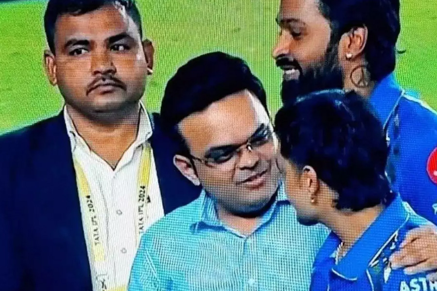 BCCI secretary Jay Shah speaks with Ishan Kishan after contract snub