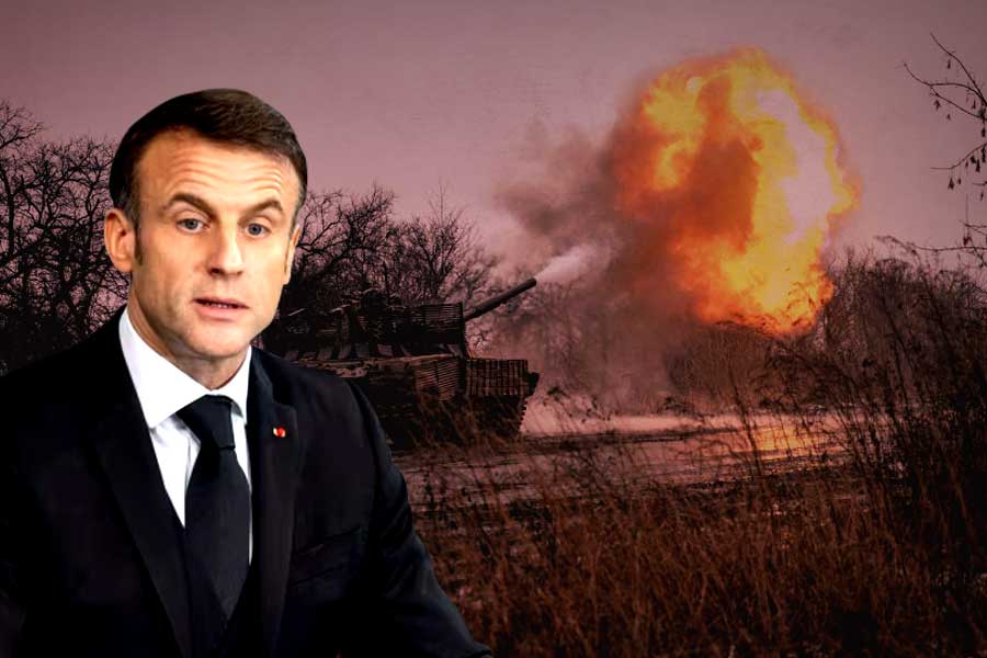 Europe must be ready for war says Macron