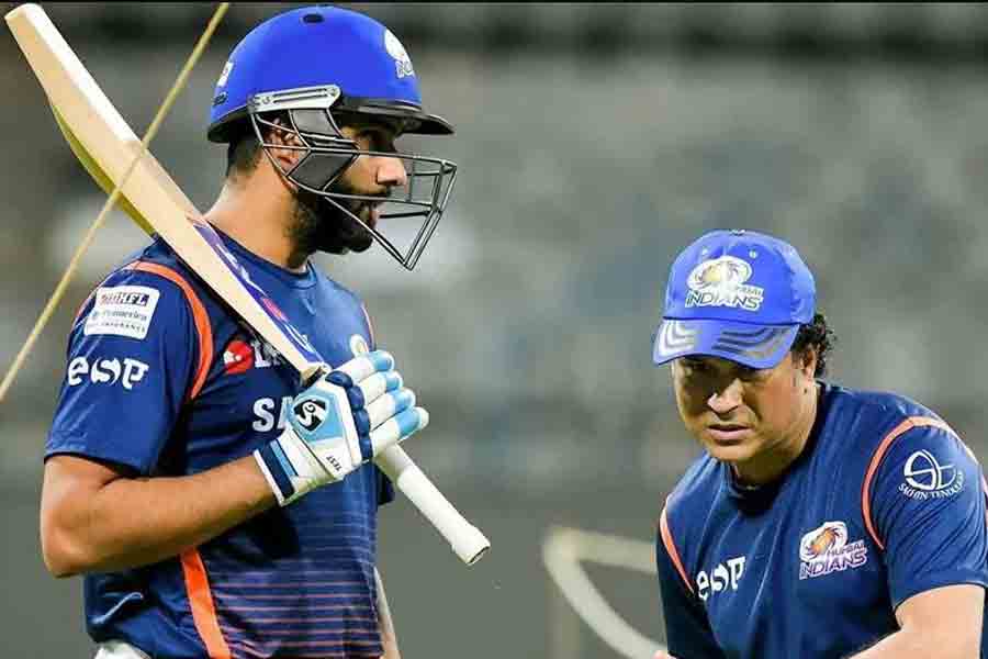 Rohit Sharma Gets Special Jersey From Sachin Tendulkar