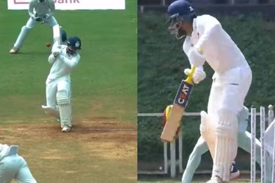 Shreyas Iyer scored 3 runs in Ranji Trophy semifinal