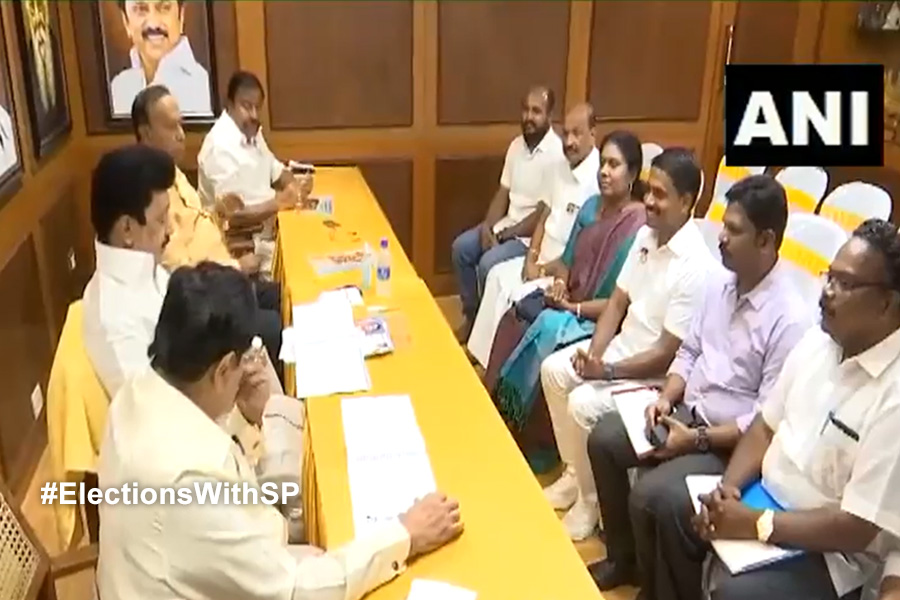 DMK conducts interview to select Lok Sabha 2024 candidates