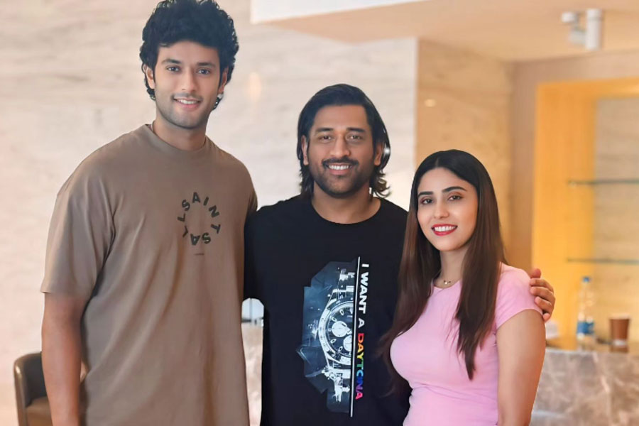 CSK all-rounder Shivam Dube's wife shares heartfelt message for MS Dhoni