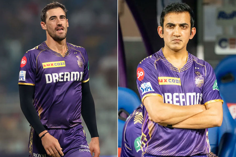 KKR mentor Gautam Gambhir backs Mitchell Starc despite his bad form in IPL