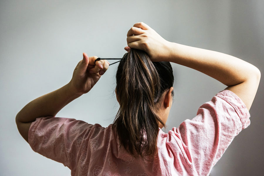 Summer hair care tips, don't tie hair all the time