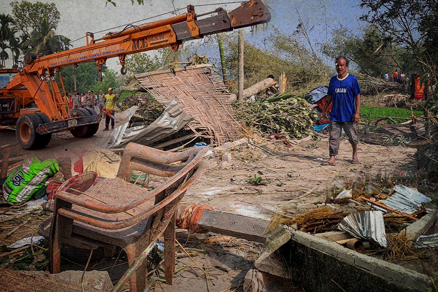 Relatives of dead break down in tears after storm hit Jalpaiguri