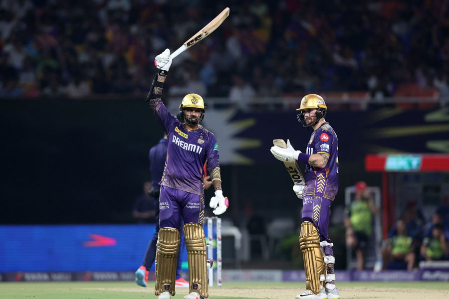 Kolkata Knight Riders scored a decent run against PBKS at Eden Gardens