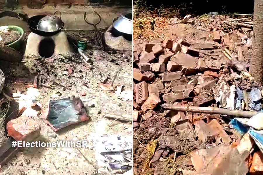 Lok Sabha Election 2024: Bomb blast at Beldanga, part of a house damaged