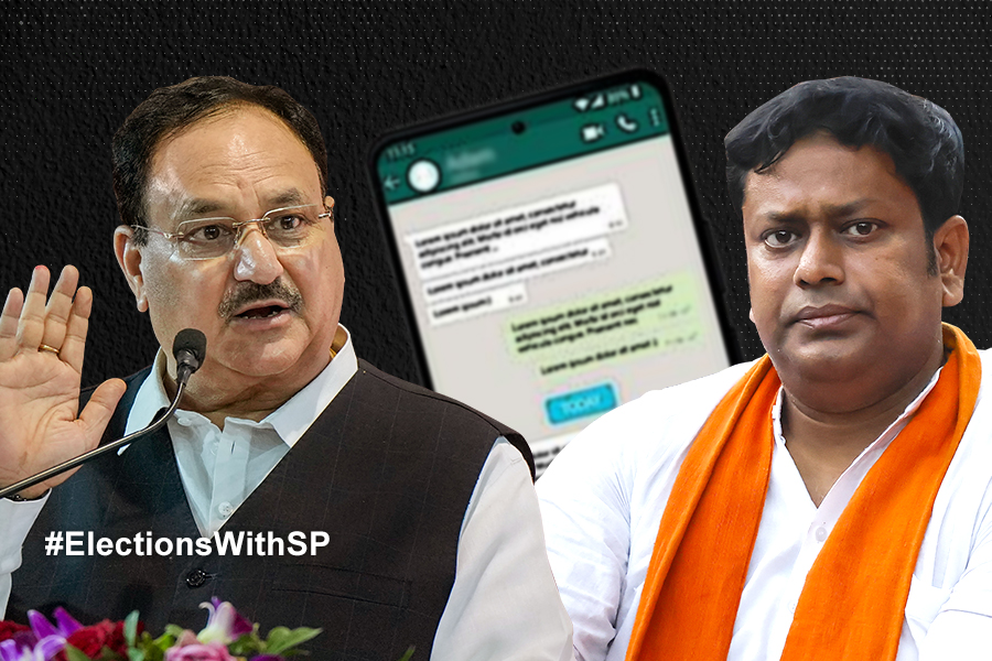 Sukanta Majumdar allegedly requests JP Nadda to withhold dues of Bengal until election