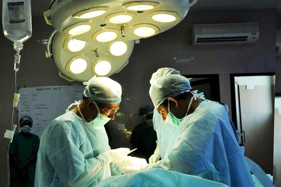 SSKM Hospital performs critical surgery to save one year old kid