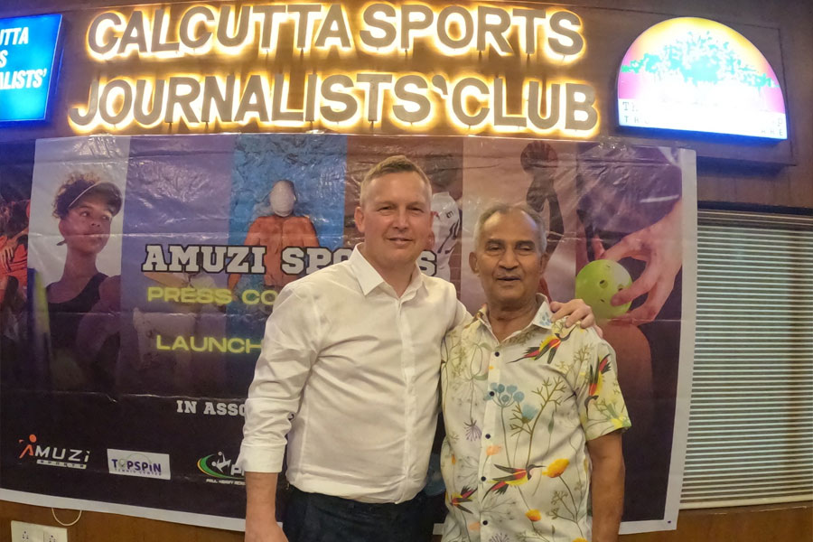 Launching of Sports Academy with Former Manchester United Coach Paul Neary