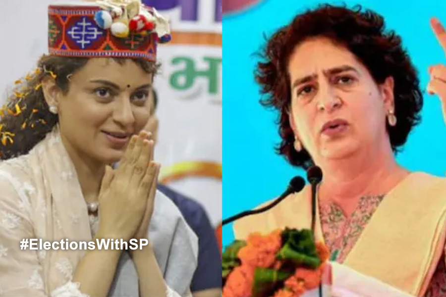Priyanka Gandhi brushes off Kangana Ranaut's criticism and calls it 'nonsense'