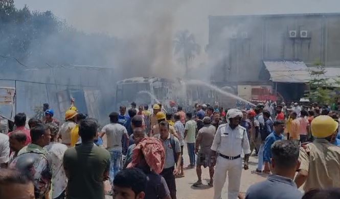 Rajarhat Studio Fire 1
