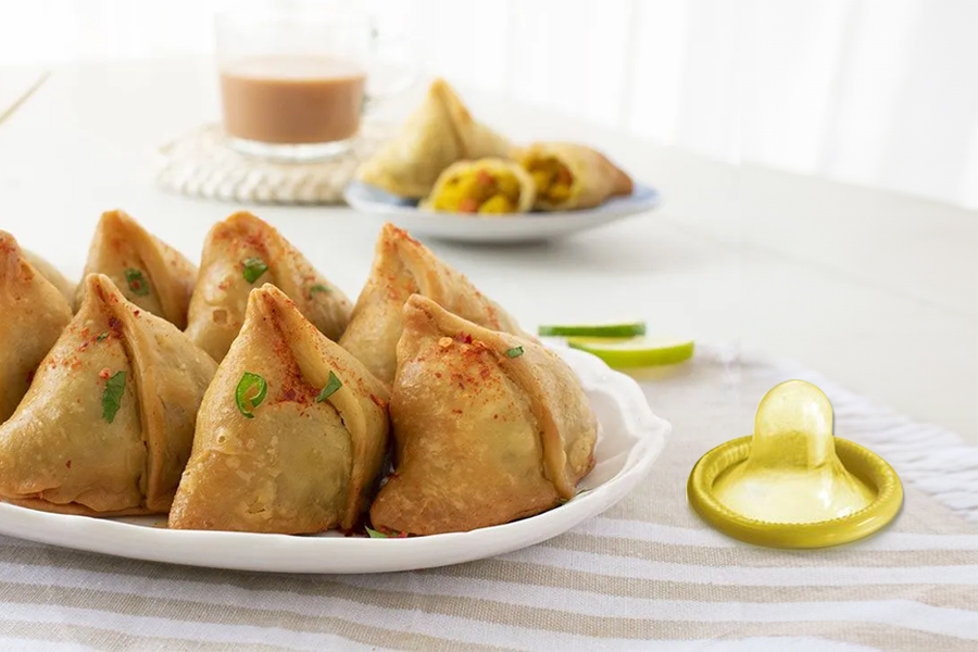 Condoms, gutka found in samosas supplied to Pune auto firm