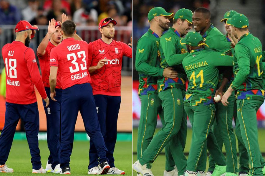 South Africa and England named their 15-man squad for the ICC Men's T20 World Cup