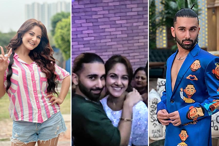 Trina Saha partying with the Bollywood's favorite Orry
