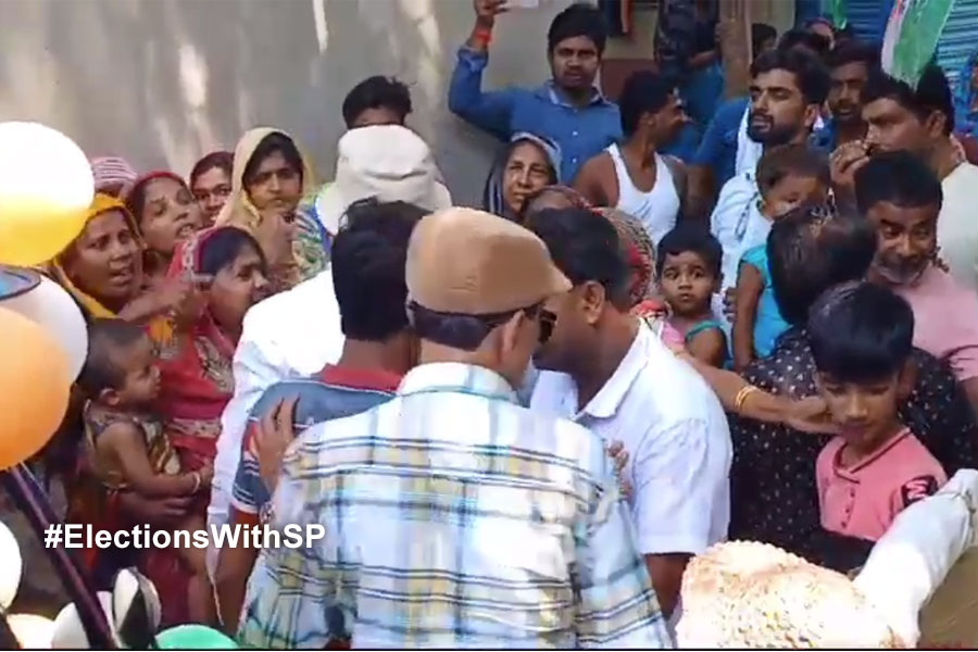 Lok Sabha Election 2024: Trinamool candidate sajda protested in amta campaign
