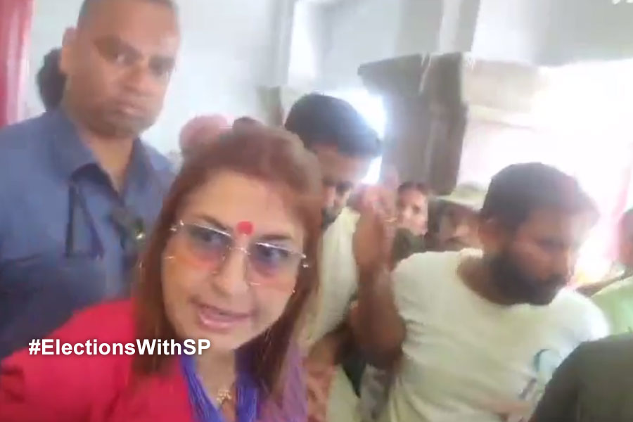 Lok Sabha Election 2024: Satabdi Roy lost his temper while campaigning