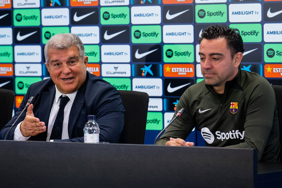 Xavi Hernandez will continue as the Barcelona's manager beyond this season
