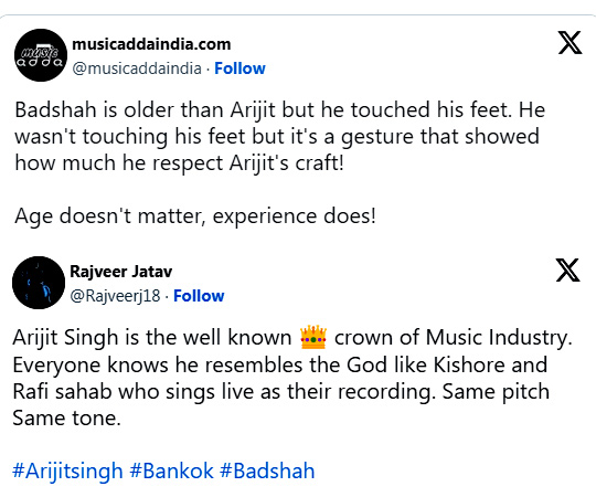 badshah_arijit-reaction