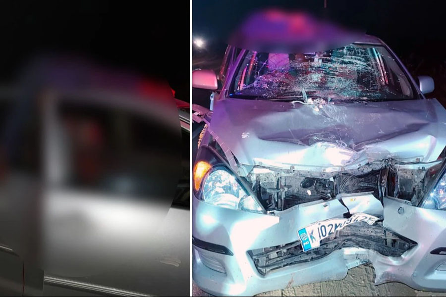 Car hits a biker, then 18km run with body on roof in Andhra Pradesh