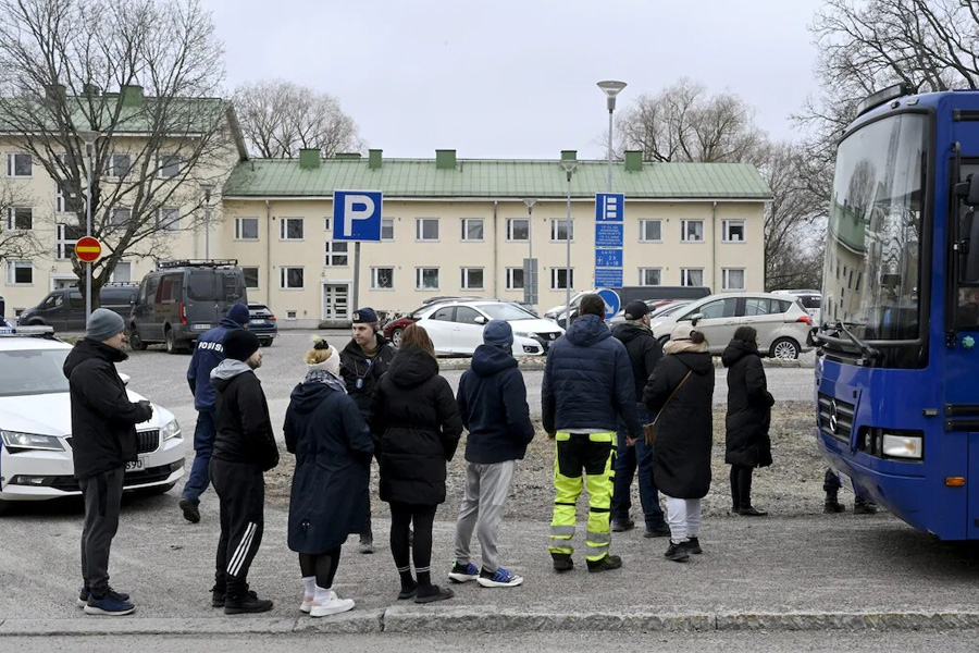 12 year old student opens fire in Finland school