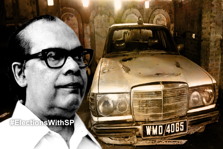 History of Ghani Khan Choudhury's Mercedes