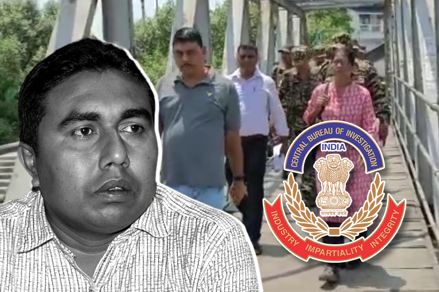 CBI team again visits Sandeshkhali