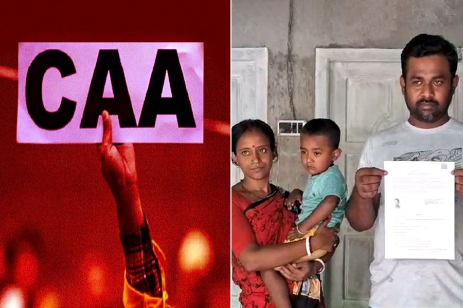 Mandal family of Nadia got citizenship in CAA