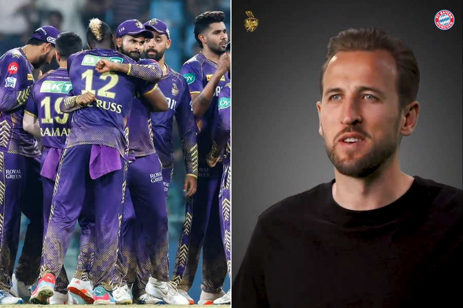 Bayern Munich footballer Harry Kane sends supports to Kolkata Knight Riders ahead of IPL match