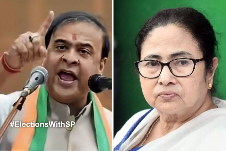 Himanta Biswa Sarma attack Mamata Banerjee on her speech against hindu monk