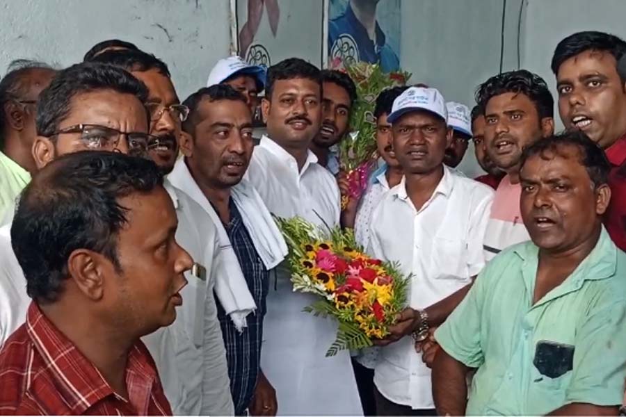 TMC MLA Jiban Krishna Saha returns home after 13 months