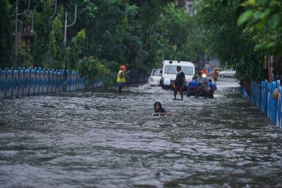 Kolkata-Waterlogged