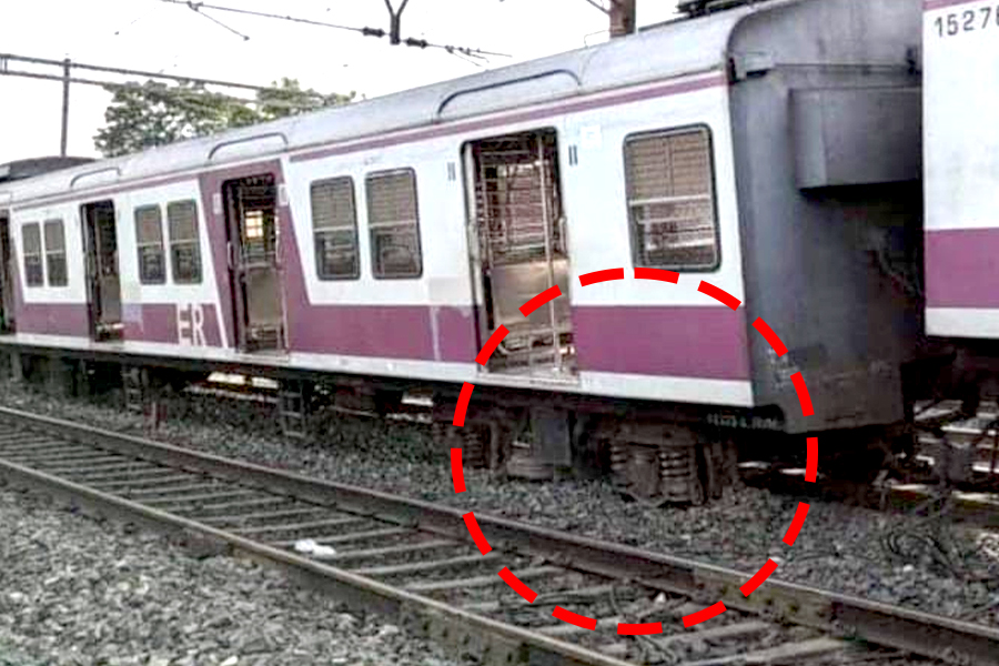 Indian Railways opens up over local train derailed in Liluah