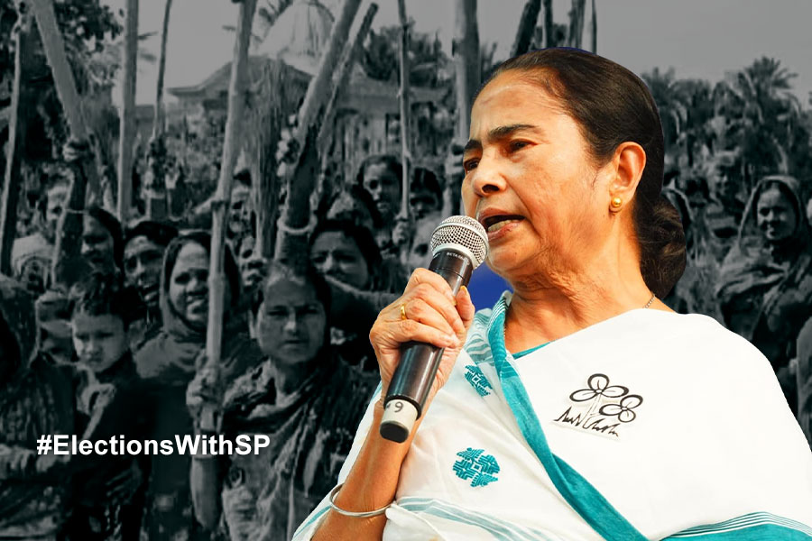 Mamata Banerjee slams BJP over Sandeshkhali issue