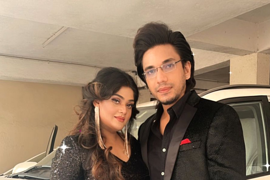 First wedding Aniversay of Misty Singh and Remo Das Roy