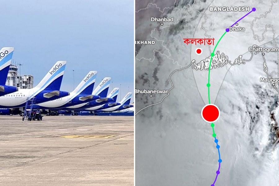 Flights cancelled in Dumdum airport for 21 hours due to Remal