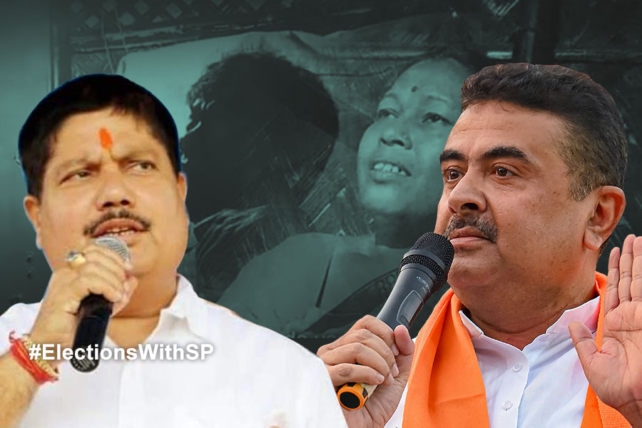 Suvendu Adhikari slams TMC over sandeshkhali issue