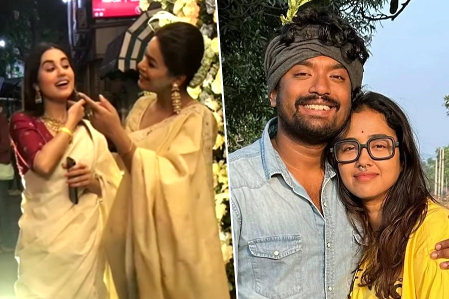 Swastika Dutta met Iman Chakraborty at event, netizen names Shovan Ganguly
