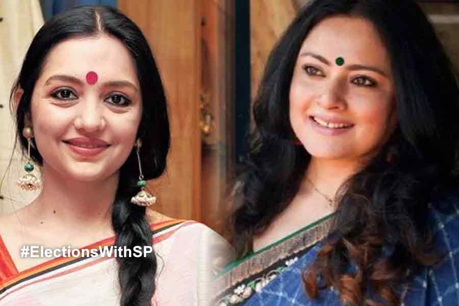 June Malia and Agnimitra Paul left medinipur after election