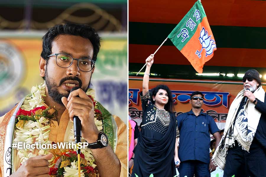 Mithun Chakraborty assured to stand by Swastika even though husband Mukutmoni threatened her