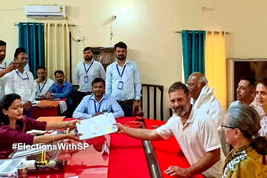 Lok Sabha 2024: Rahul Gandhi files nomination, Priyanka Gandhi holds road show