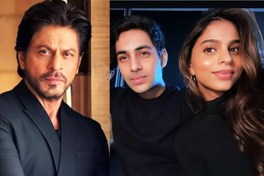 Shah Rukh Khan Reached Mumbai, Suhana-agastya grab eyeballs