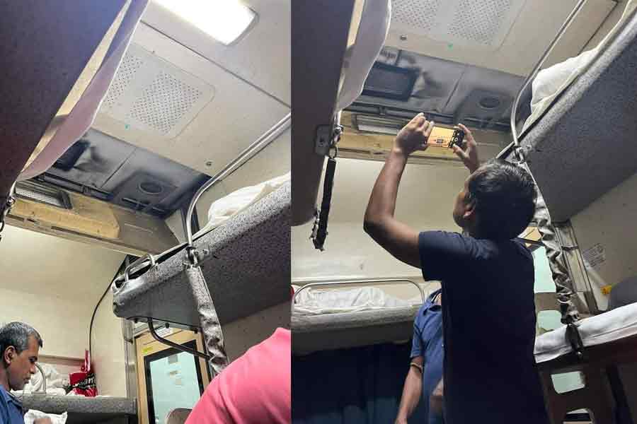 AC of Uttarbanga express train broken, passengers narrowly escape injury