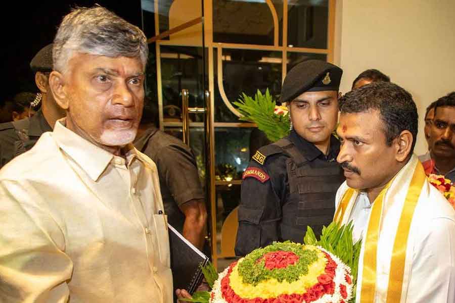 Chandrababu Naidu arrives in Tirumala on a two-day visit