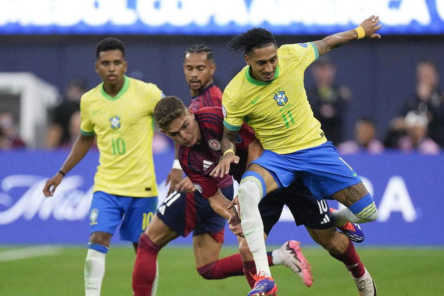 Copa America 2024 : Brazil vs Costa Rica match ends in a draw