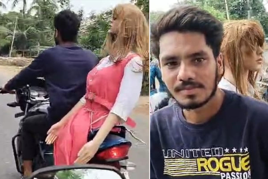 Offbeat News: Boy dated a doll after being cheated by his girlfriend in Murshidabad
