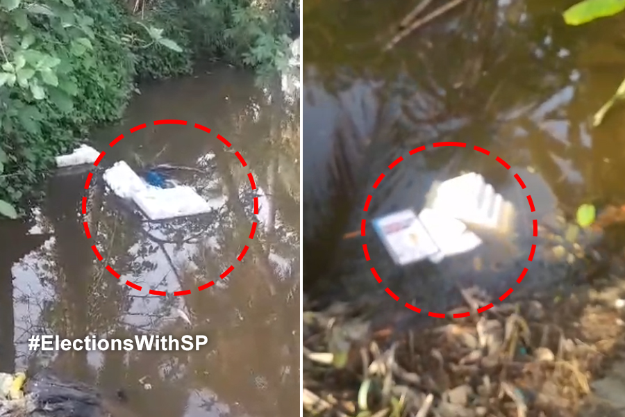 West Bengal Lok Sabha Election 2024: EVM allegedly thrown at pond in Kultali