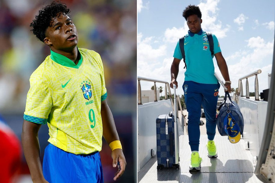 Copa America 2024: Brazil football star Endrick show offs his 37 lakhs suitcase