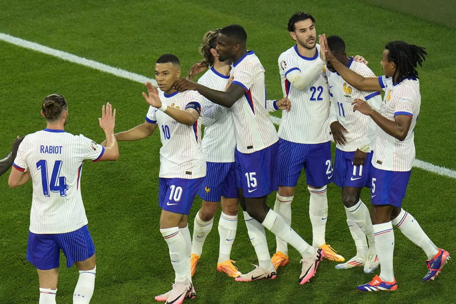 France win against Austria in UEFA Euro 2024